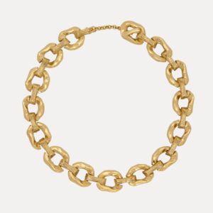 Additional Massive Chain-Hyperlink Necklace